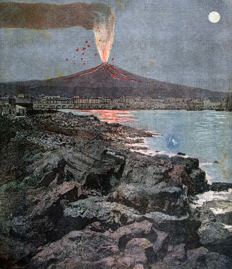 Eruption of Mount Vesuvius