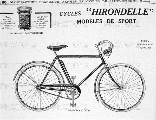 Sports model of a 'Hirondelle'