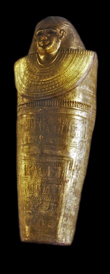 Outer case that enveloped the mummy of the lady Tacheretpaankh