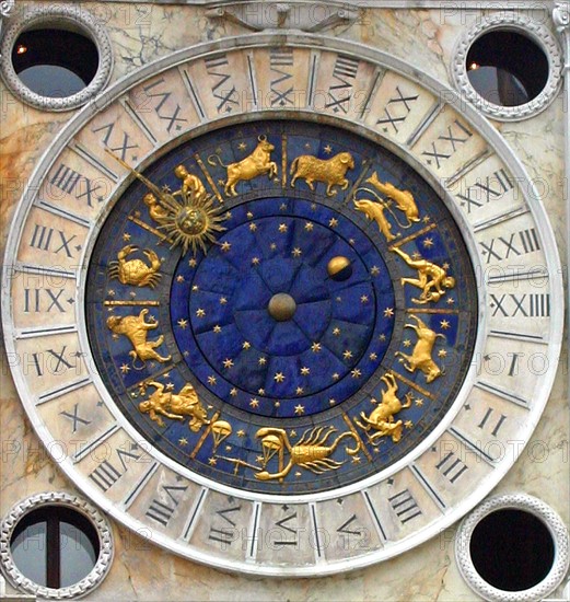 St Mark's Astrological Clock is housed in the St Mark's Clock tower