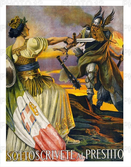 Italian World War I Poster