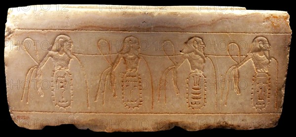 The four peoples of the north under the authority of the King of Lower Egypt