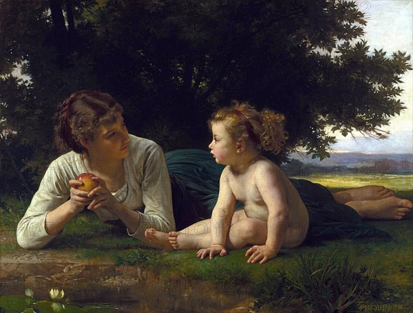 Bouguereau, "Temptation"