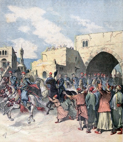 The French Consul arriving in Bethlehem