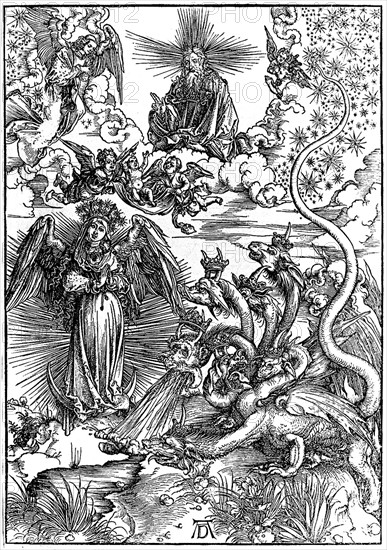 Heaven and Hell by Durer