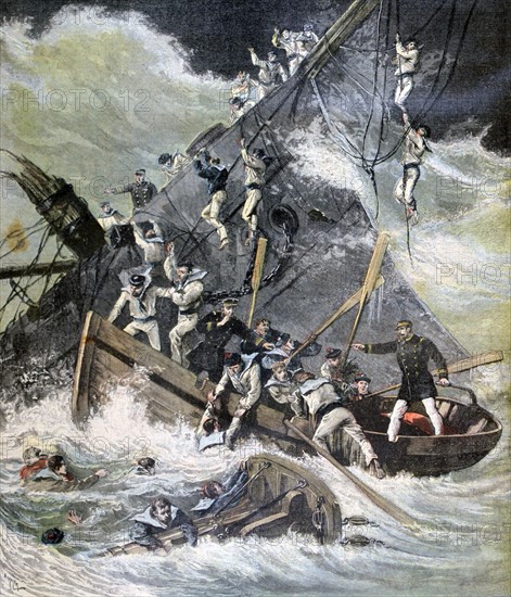 Wreck of the 'Labourdonnais'