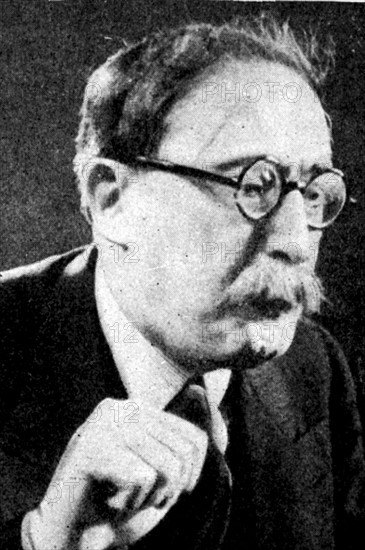 Portrait of Léon Blum in 1945