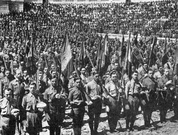 Romanians mobilized