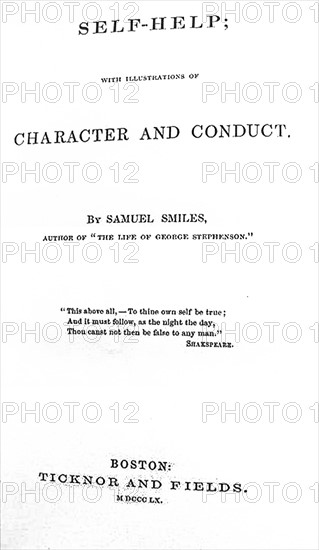 Title page of Self Help by Samuel Smiles