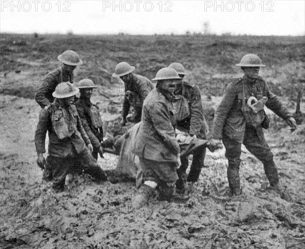 Stretcher bearers Passchendaele August 1917