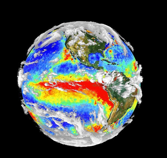 El-Nino sea surface temperature field