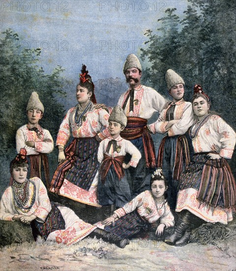 Russian singing troupe from St Petersburg
