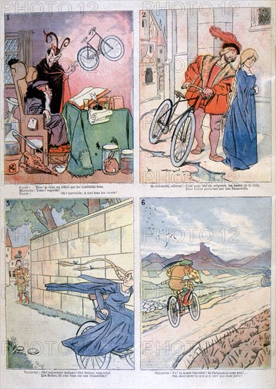 Bicycle applied to the Legend of Faust