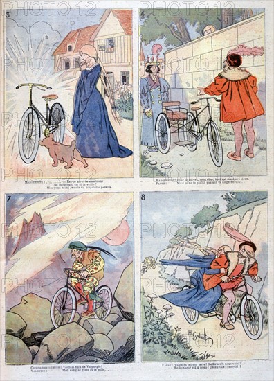 Bicycle applied to the Legend of Faust