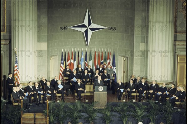 NATO Council meeting in 1970