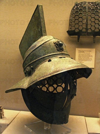 Bronze helmet