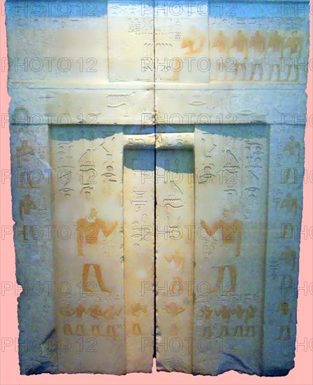 Limestone false door of KaihapFrom Saqqara