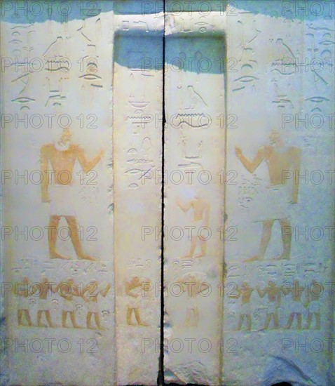 Limestone false door of KaihapFrom Saqqara