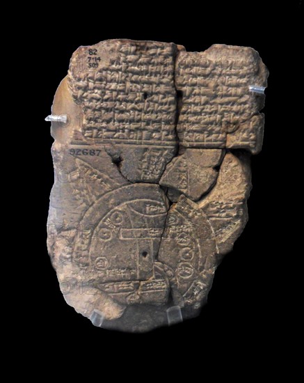 A unique ancient map of the Mesopotamian world