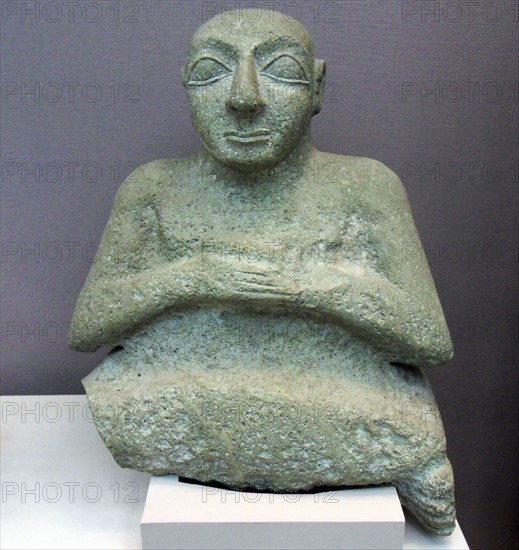 Stone statue of Kurlil From Tell al-'Ubaid