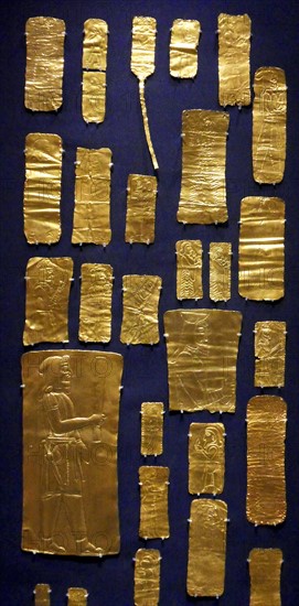 Gold plaque from the Oxus treasure