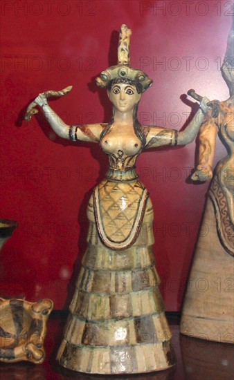 Minoan Snake Goddess from Knossos