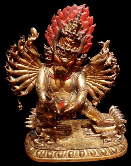 Mahâvajrabhairava in the aspect of the keeper of the Doctrine