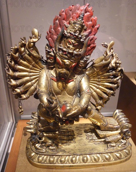 Mahâvajrabhairava in the aspect of the keeper of the Doctrine