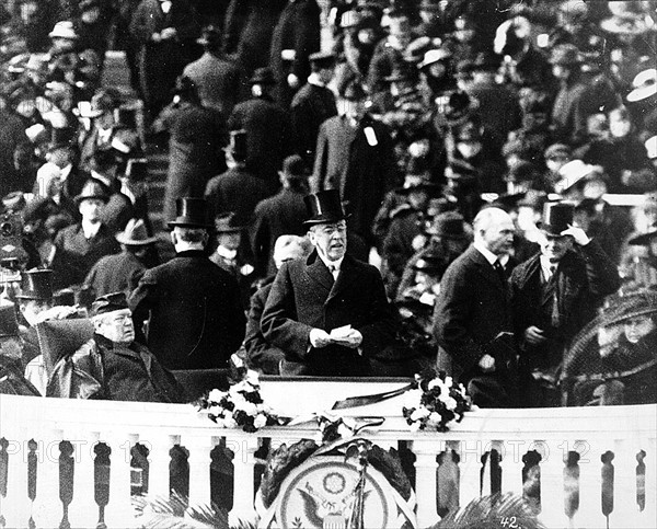 Inauguration of President  Woodrow Wilson First Term of Office