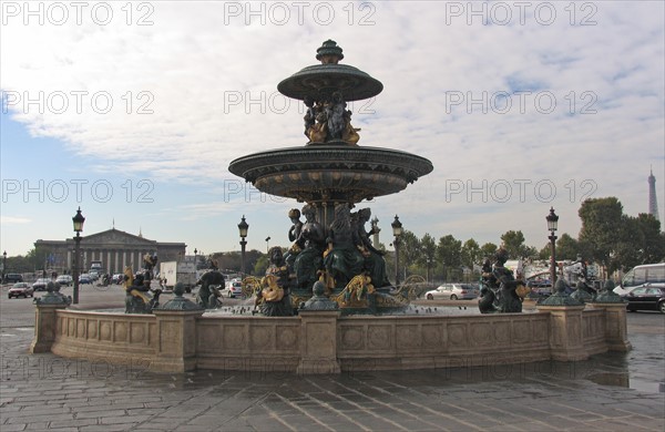 Fountain near the National Assembly