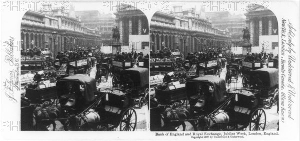 Bank of England and Royal Exchange