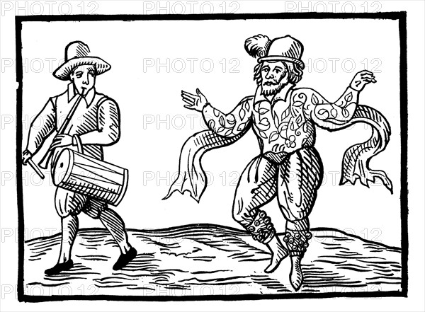 English Elizabethan clown Will Kempe