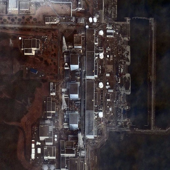 Fukushima Daiichi reactor in North eastern Japan 2011