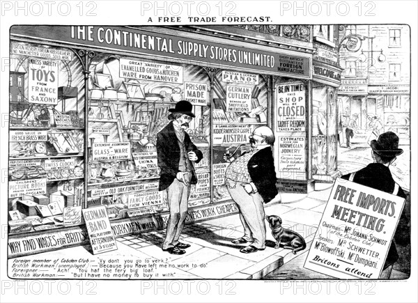 Tariff Reform, Britain, 1903. Possible consequences to the British Workman if Free Trade was government policy.