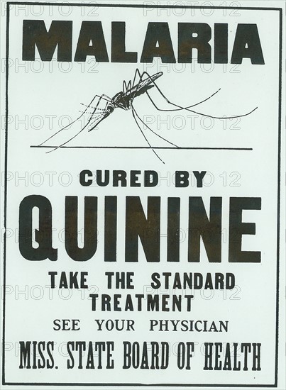 Advertisement for a cure for Malaria