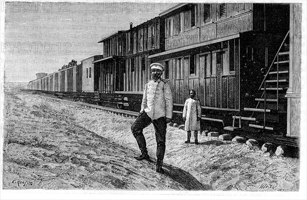 Construction of the Trans-Caspian Railway