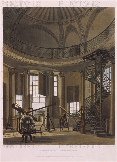 Radcliffe Observatory, Oxford, England, 1814