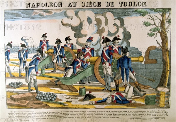 Napoleon Bonaparte at the Siege of Toulon