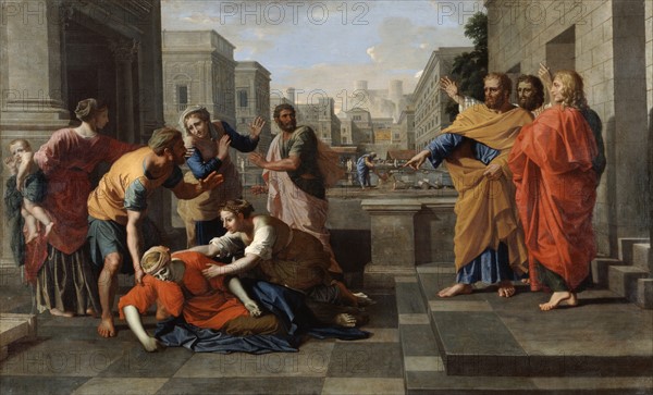 The Death of Sapphira'  1654-1656