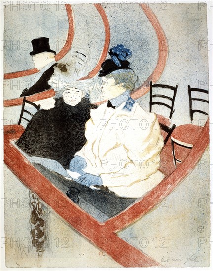 The Royal Box' by Henri Toulouse-Lautrec