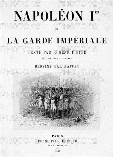 Title page of 'Napoleon 1er et la Garde Imperiale'