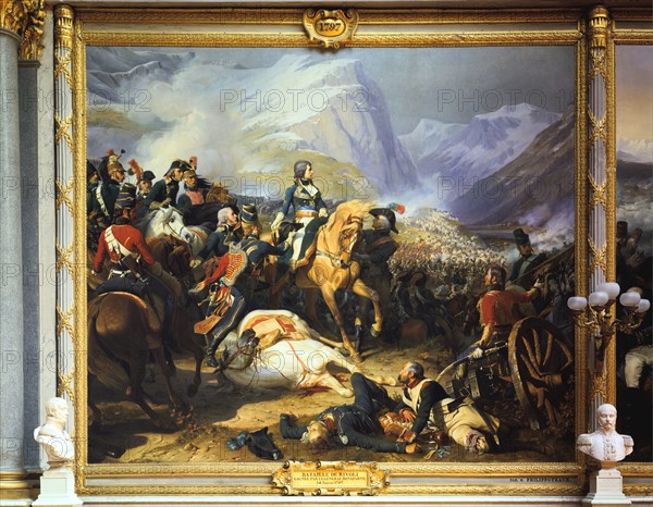 Napoleon at the Battle of Rivoli