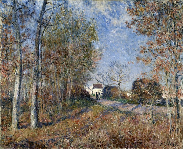 Sisley, Un coin de bois aux Sablons