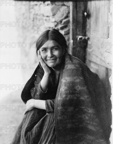 Smiling Native North American Indian woman