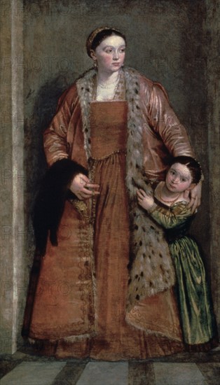 Lucia Thiene and her Daughter