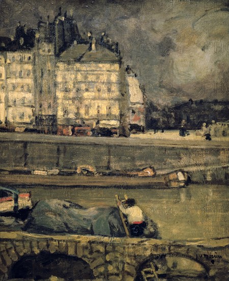 The Banks of the Seine in Paris'