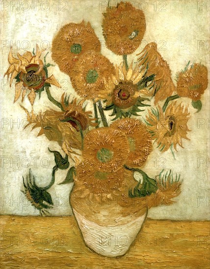 Van Gogh, Vase aux quinze tournesols