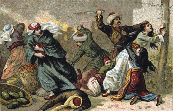 Massacre of Armenians by Ottoman Turks under Abdul Hamid