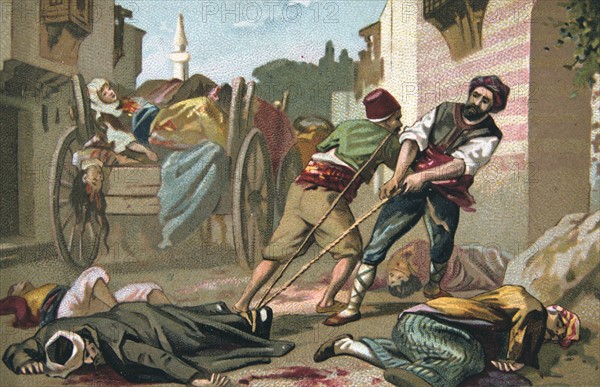 Massacre of Armenians by Ottoman Turks under Abdul Hamid