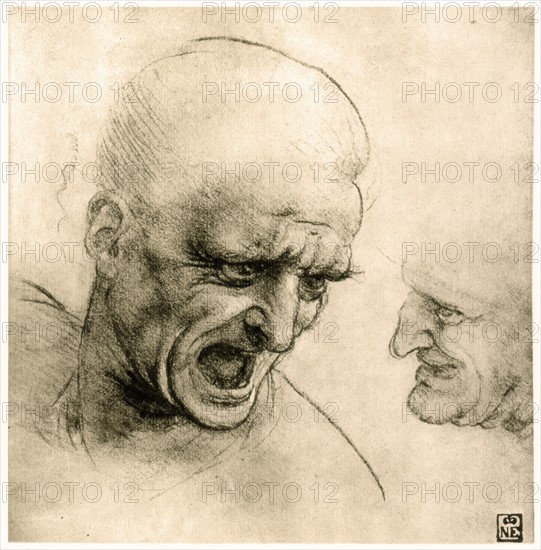 Study for a warrior's head